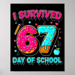 Poster Sobrevivi a 67 Dias de Escola Piada Meme Professor