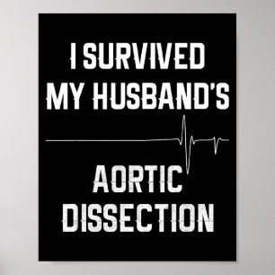 Poster Sobrevivi à Dissecção Aórtica do Meu Marido