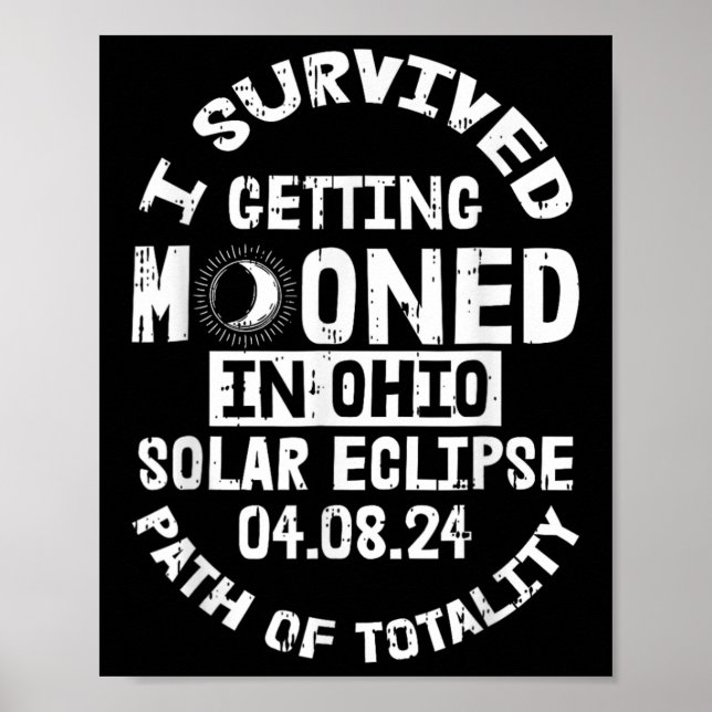 Poster Sobrevivi A Ficar Louco Na Ap Solar De Ohio (Frente)