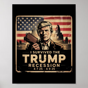 Poster Sobrevivi à recessão de Trump