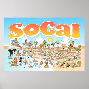 poster SoCal gigante 60x40