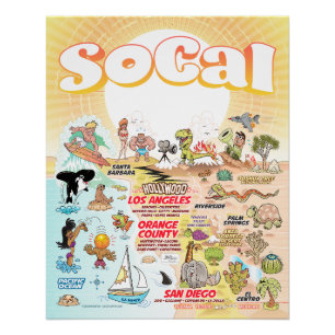 Pôster SoCal Médio