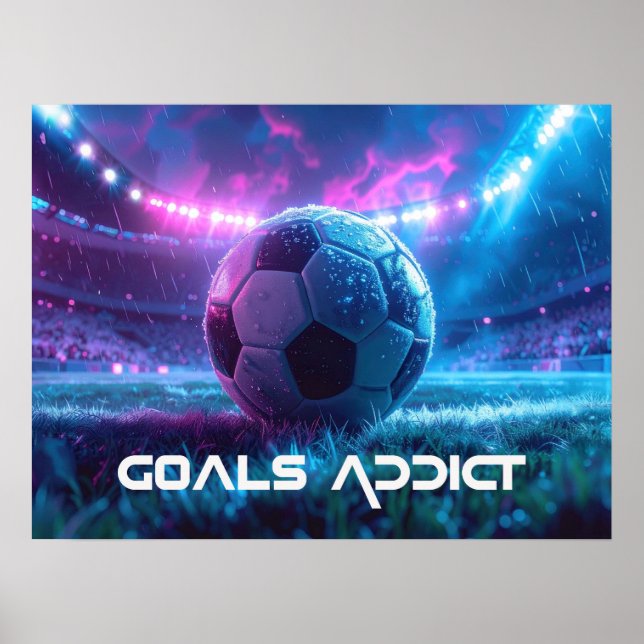 POSTER SOCCER - FOOTBALL - GOALS (Frente)