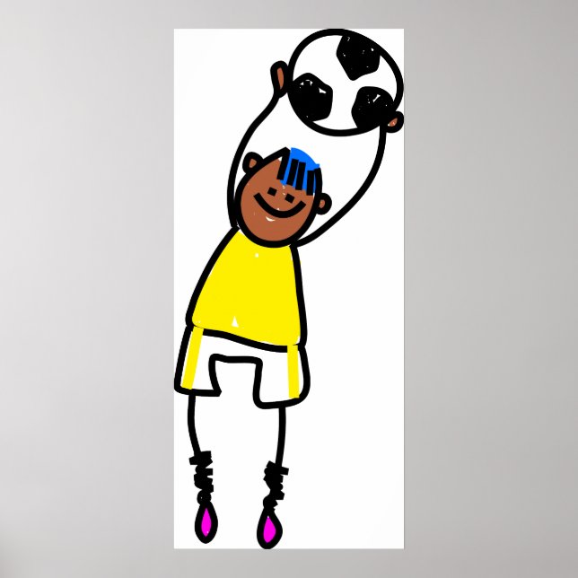 Pôster Soccer Kid (Frente)