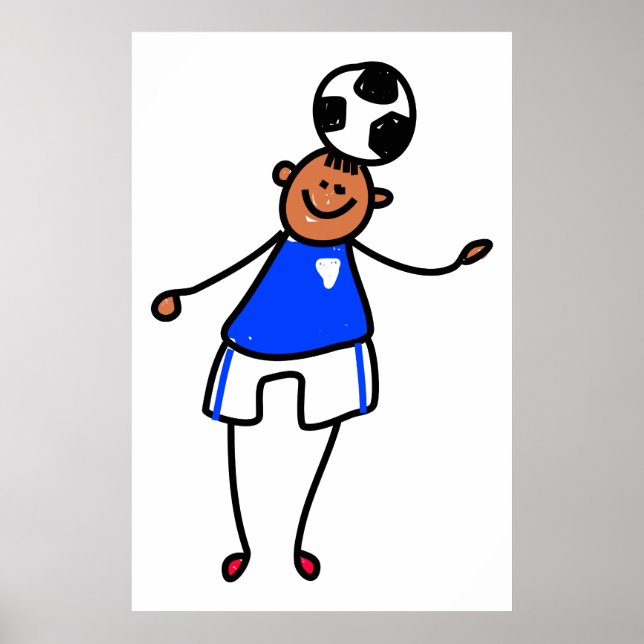 Pôster Soccer Kid (Frente)