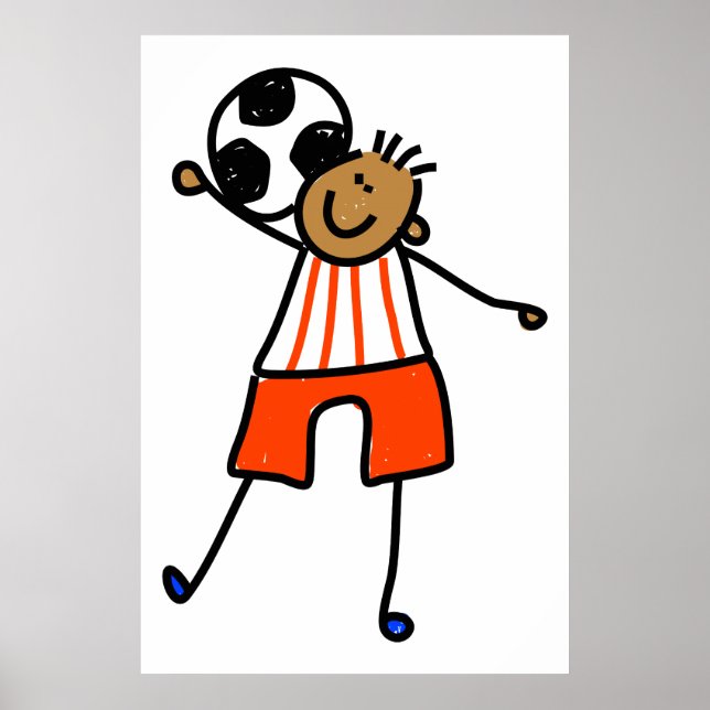 Pôster Soccer Kid (Frente)