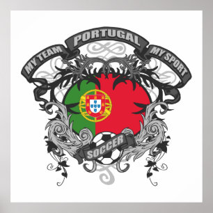 Pôster Soccer Portugal