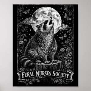 Poster Sociedade de Enfermeiros Ferozes e Divertidos Este