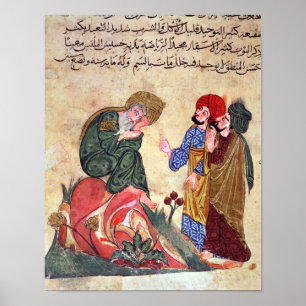 Pôster Sócrates e seus alunos