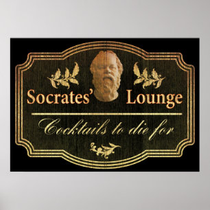 Poster Sócrates' Lounge