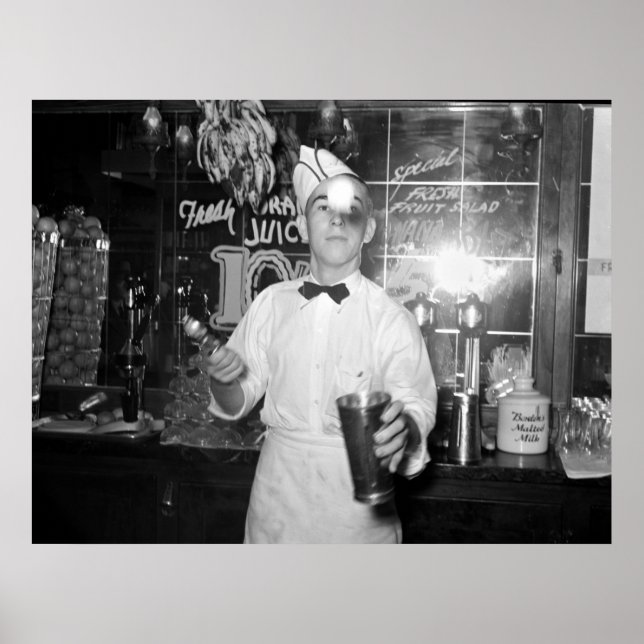 Poster Soda Jerk: 1939 (Frente)