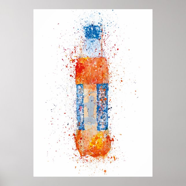 Poster Soda Tangerine (Frente)