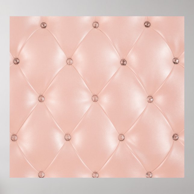 Poster Sofa de Luxo: Antiga Textura de Rosa (Frente)