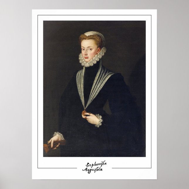 Poster Sofonisba Anguissola Zedign Cartaz de Arte #4 (Frente)
