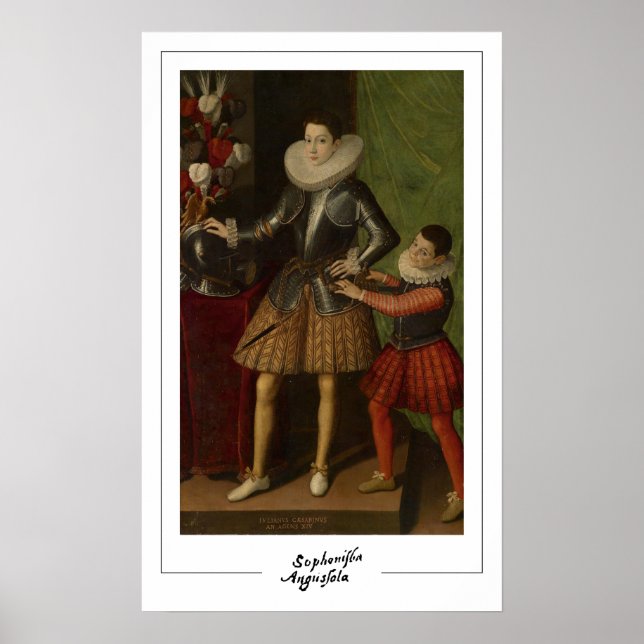 Poster Sofonisba Anguissola Zedign Cartaz de Arte #50 (Frente)