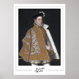 Poster Sofonisba Anguissola Zedign Cartaz de Arte #6