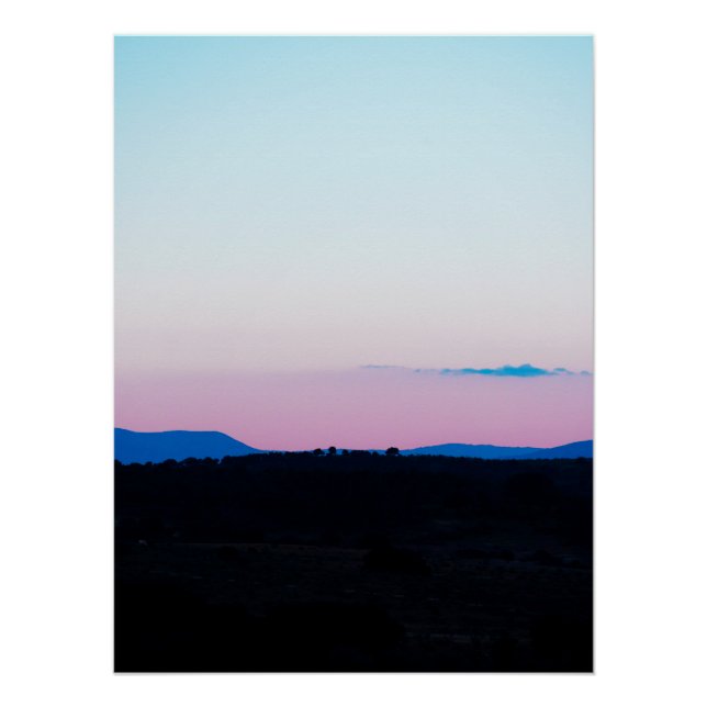 Pôster Soft Horizon (Frente)