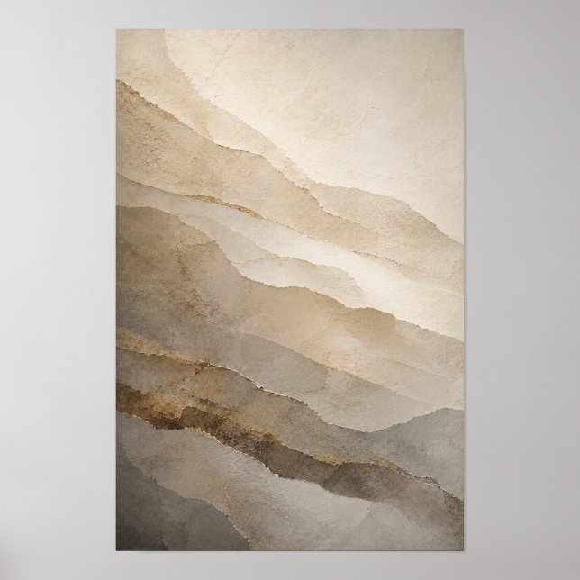 Poster Soft Strata — Aurema (Retrato) (Frente)