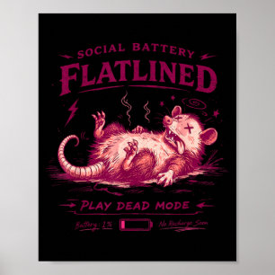 Poster Sogovernment Agencyl Bateria sem Energia Play