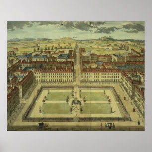 Pôster Soho ou King's Square, para 'Stow's Survey of Lond