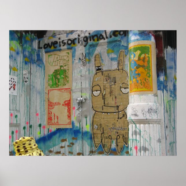 Poster Soho Street Art (Frente)