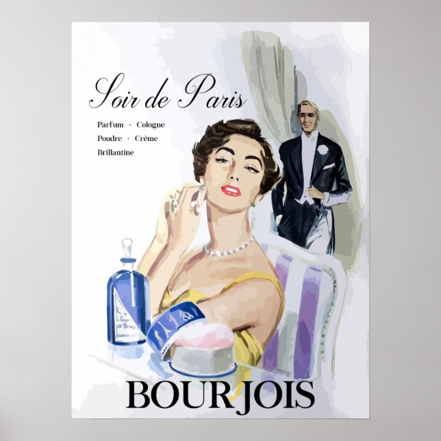 Poster Soir de Paris (noite de Paris) (Frente)
