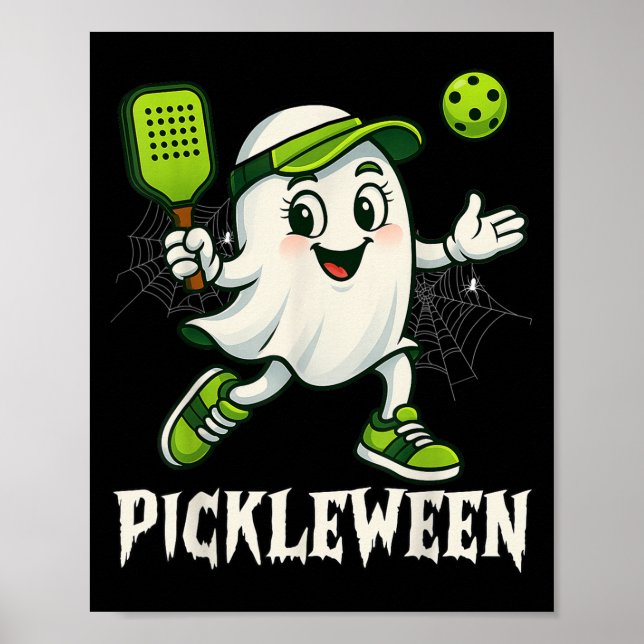 Poster Soky Boo Ckleball Halloween Ghost Womens  (Frente)