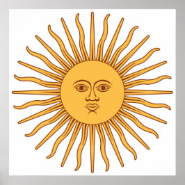 Poster Sol de maio