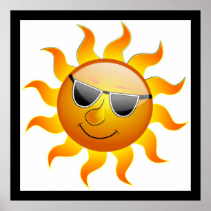 PÔSTER SOL DE ROSTO LEGAL