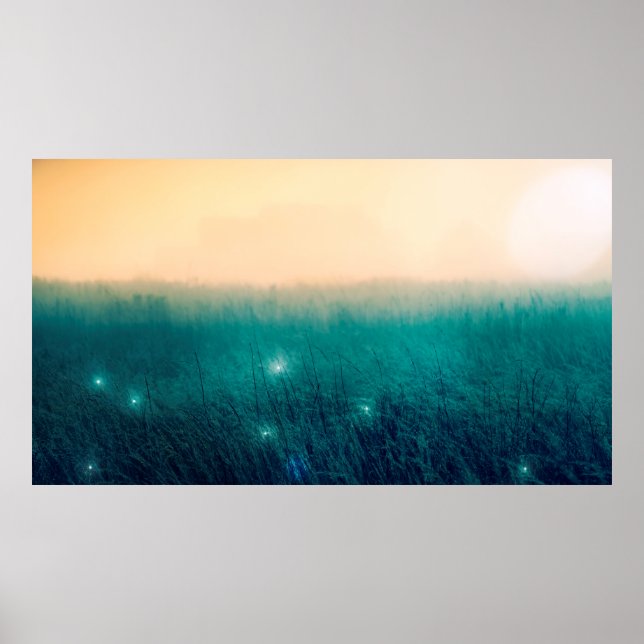 Poster Sol de textura de moagem de transformação (Frente)