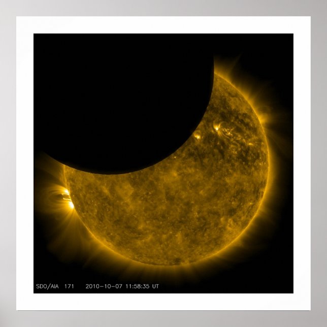 Pôster Sol e Lua (Frente)