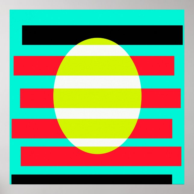 Poster Sol futuralista (Frente)