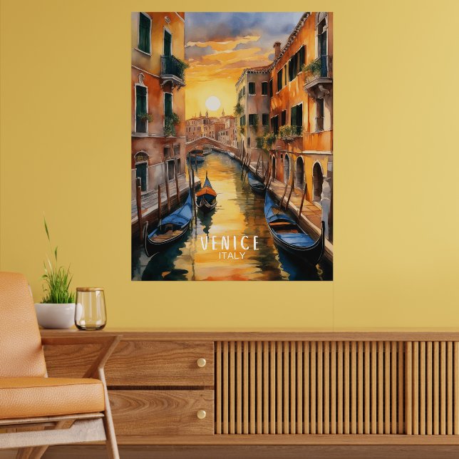 Poster Sol misteriosamente bonito em Veneza (Sala de Estar 2)