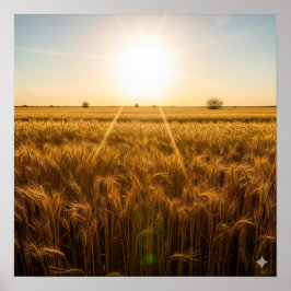 Poster Sol Noontime Intenso