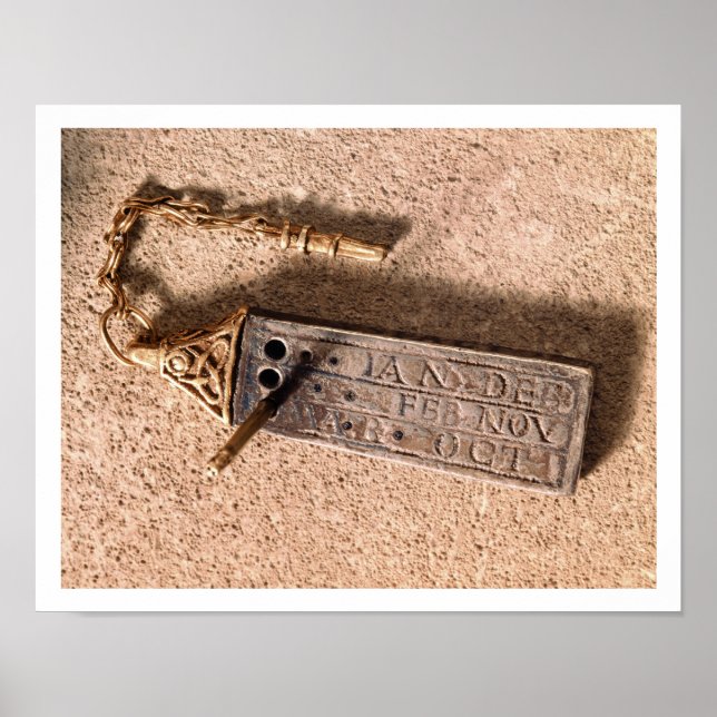 Pôster Sol portátil, prata e ouro, século 10 (d (Frente)