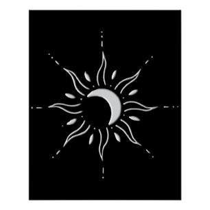 Pôster Sol Prateado