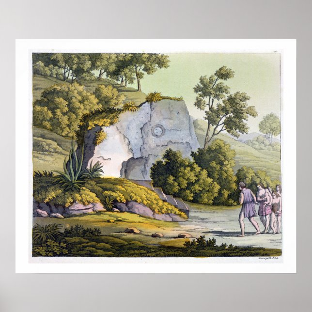 Poster Sol santuário, Peru, de "O Costume Ancien et Moder (Frente)