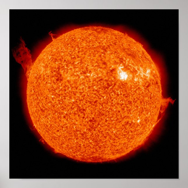 Poster Solar activity on the Sun (Frente)