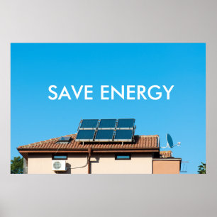 Pôster Solar cell system