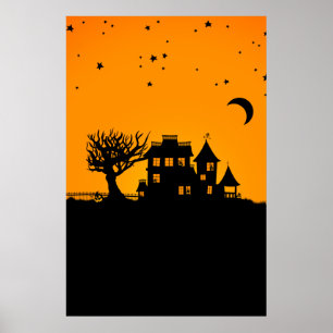 Poster Solar da lanterna de Jack O