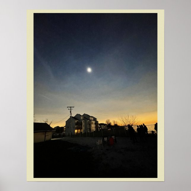 Poster Solar Eclipse cheio (Frente)