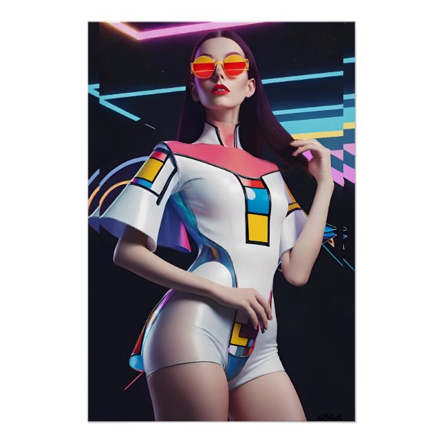 Pôster Solar Flair - Ken Gage Art (Frente)