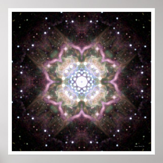 Poster Solar Mandala 10 (Frente)