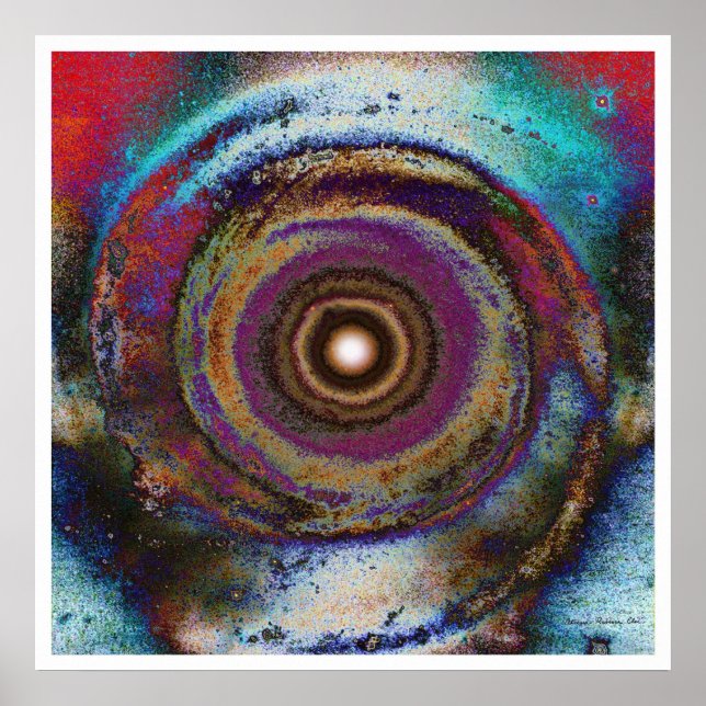 Pôster Solar Mandala 9 (Frente)