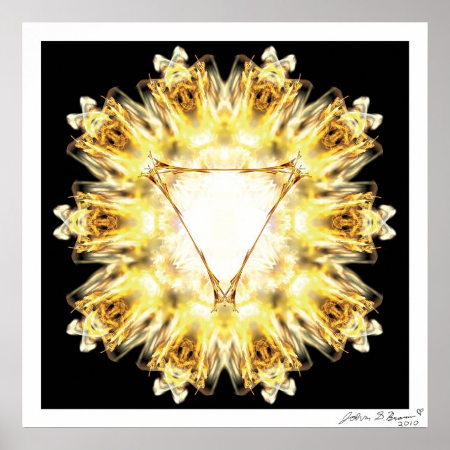 Pôster Solar Plexus Chakra (Frente)