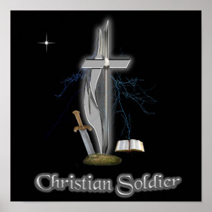 Poster Soldado Cristão