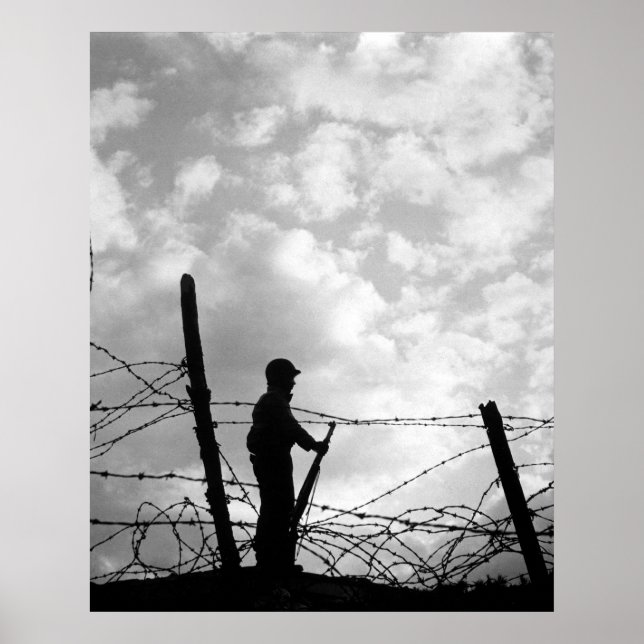 Poster Soldado do solitário (Frente)