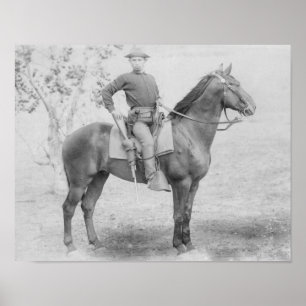 Pôster Soldado em seu cavalo na fotografia de South