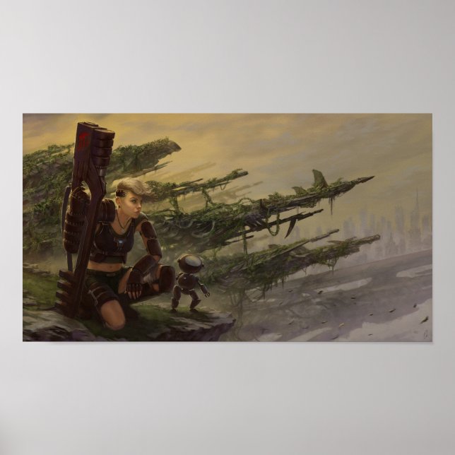 Pôster Soldado solitário (Frente)