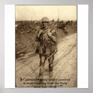 Pôster Soldado WW1